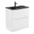 Тумба с раковиной BelBagno ACQUA 80 напольная Bianco Lucido