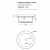 Консоль с раковиной Artceram FUORI SCALA ACA054/TFL03217 40.3 белая