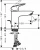 Смеситель для раковины Hansgrohe Logis 71100000