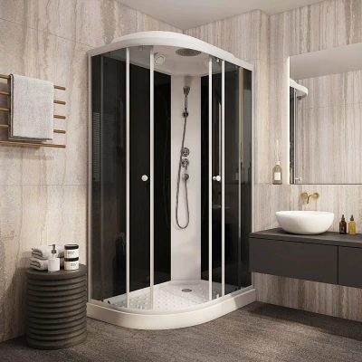 Душевая кабина Parly Classic Эконом EC1231R, 120x80x210, раздвигающиеся двери