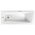 Ванна акриловая Excellent Ava SMART NANO WAEX.AVA17.SMARTNANO.GL 170x70 белая с гидромассажем