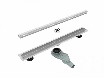 Душевой лоток Esbano Slim 80 SIDE-80MC ESTRSLMSIDE80MC матовый хром