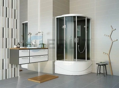Душевая кабина Erlit Comfrot ER3510TP-C4-RUS 100x100 тонированное стекло