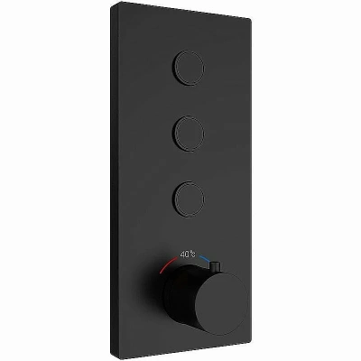 Душевая система Vincea VSFW-433T1MB черная матовая