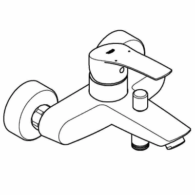 Смеситель для ванны Grohe Eurosmart 33300003 хром