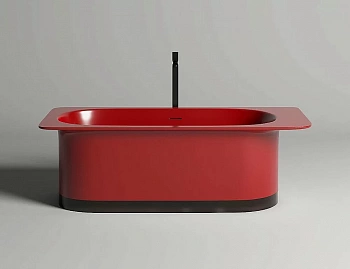 Ванна Salini NINFEA S-Stone Solix S-Shine 180х82 RAL матовая