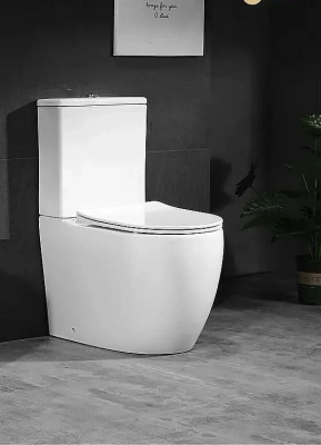 Унитаз напольный CeruttiSpa Orlter CT9867 безободковый, с бачком, с крышкой микролифт, белый