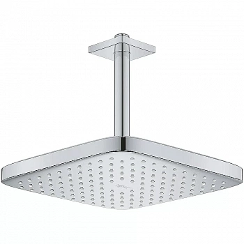 Верхний душ Grohe Tempesta Cube 250 26688000 белый/хром