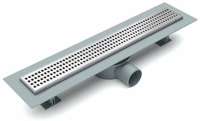 Душевой трап ESBANO ECO E-NICE-50MC 50 матовый хром