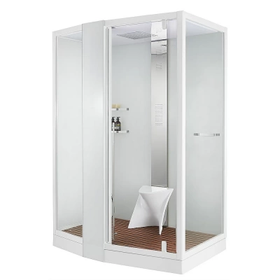 Душевая кабина Orans Diamond 89102WLH 150х100 профиль белый