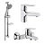 Набор смесителей VitrA AXE S A49152EXP хром