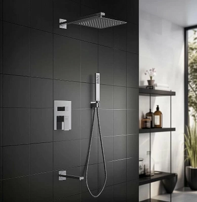Душевая система Aquatek Либра AQ1673CR хром
