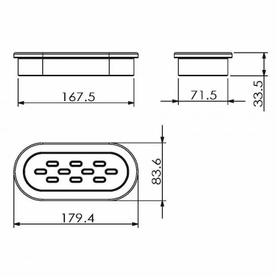 Мыльница Langberger Accessories 23017A