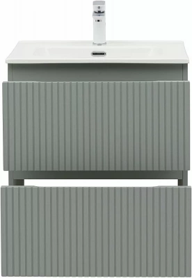 Тумба с раковиной Aquanet Джейн (Flat) 335432/254363 60 мисти грин