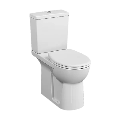 Унитаз Vitra INTEGRA ROUND 9833B003-7206 безободковый с бачком, с крышкой микролифт