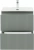 Тумба с раковиной Aquanet Джейн (Flat) 335432/254363 60 мисти грин