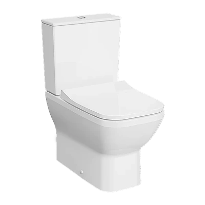 Унитаз Vitra INTEGRA SQUARE 9833B003-7204 безободковый, с бачком, с крышкой микролифт