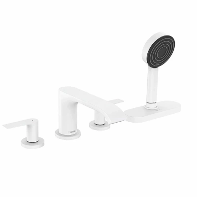 Смеситель для ванны Hansgrohe Vivenis 75444700 белый матовый