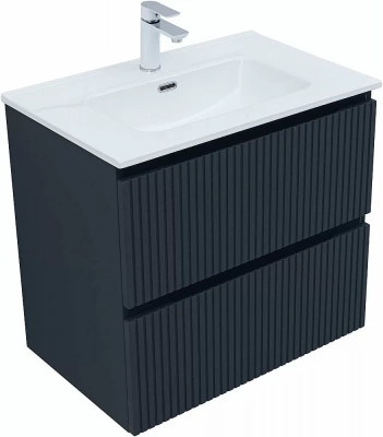 Тумба с раковиной Aquanet Джейн (Flat) 335428/330430 70 маренго