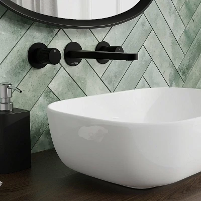 Смеситель для раковины WasserKRAFT Fulda 5245 черный матовый