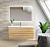 Тумба с раковиной BelBagno ALBANO 2C 120 Rovere Rustico