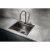 Мойка кухонная Milacio Denia 57 Steel MC.77409 вороненая сталь Мойка кухонная Milacio Denia 57 Steel MC.77409 вороненая сталь