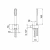 Душевой гарнитур Webert Shower Set AC0847560 черный матовый