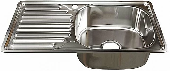 Кухонная мойка Mixline ML 42х76 535614 сталь