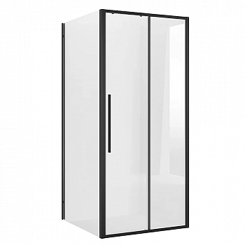 Душевой уголок Niagara Nova NG-84-10AB-A100B-34 100х100 стекло прозрачное/профиль черный матовый
