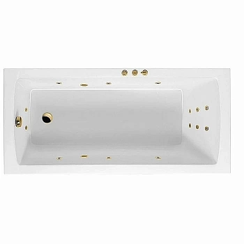 Ванна акриловая EXCELLENT Aquaria SMART WAEX.AQU17.SMART.GL 170x75 белая с гидромассажем