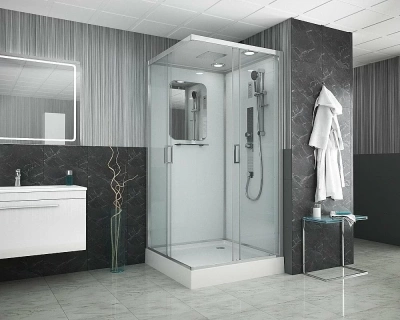 Душевая кабина с сенсором Niagara Premium NG- 6001-01GQ 90x90