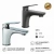 Смеситель для раковины PAINI Laguna LACR205/574 с гигиеническим душем, хром