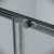 Душевая дверь Grossman Style 110 100.K33.05.110.21.02 стекло шиншилла/профиль черный матовый