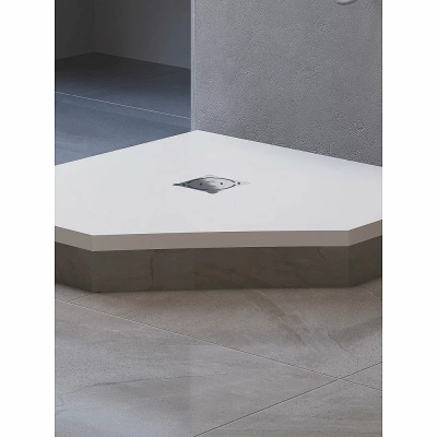 Душевой поддон RGW ST/T-W Stone Tray 16155100-01 100x100 белый