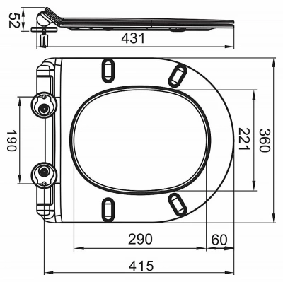 Унитаз подвесной BelBagno Sfera BB046CHR безободковый, с крышкой микролифт, с инсталляцией и кнопкой хром