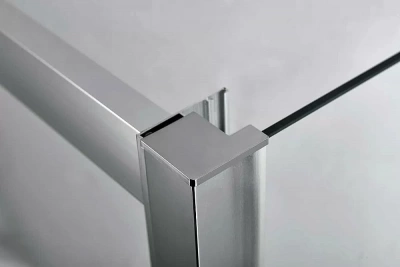 Душевой уголок Vincea Alpha VSR-3AL9013CLGM 130x90 стекло прозрачное/профиль вороненая сталь