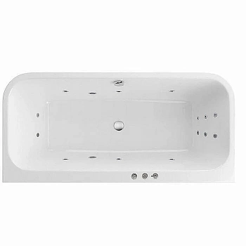 Ванна акриловая EXCELLENT Arana SMART WAEX.ARA18.SMART.CR 180x85 белая с гидромассажем