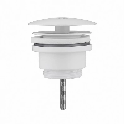 Донный клапан без перелива Abber Bequem AF0012W белый
