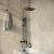 Душевая система Grossman Style 500.K35.05.210 черный матовый