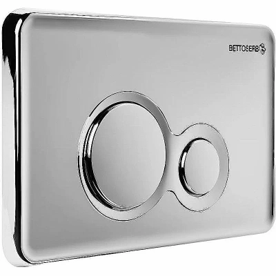 Кнопка для инсталляции Pestan Sava Fix Slim Morava 40006464 глянцевый хром