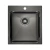 Мойка кухонная Paulmark FAVOR PM214551-GM вороненая сталь