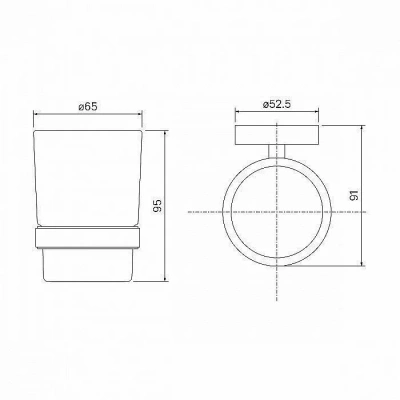 Стакан IDDIS Sena SENSSG1i45