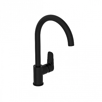 Смеситель для кухни VitrA Flow Soft A4341936EXP черный матовый