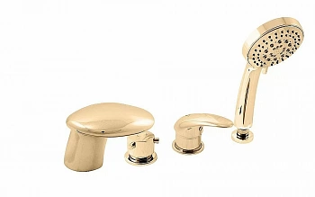 Смеситель на борт ванны RAV-Slezak DUNAJ D471.5PZ золото