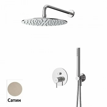 Душевая система Cezares LEAF-DSIP-30-L-ST Сатин