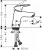 Смеситель для раковины Hansgrohe Logis 71073000 Смеситель для раковины Hansgrohe Logis 71073000