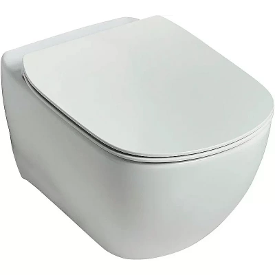 Унитаз подвесной Ideal Standard Tesi T355101 белый, безободковый, с крышкой микролифт