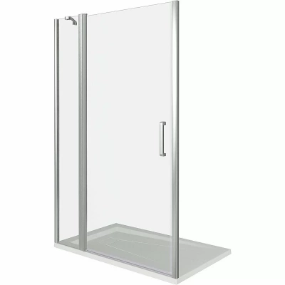 Душевая дверь Good Door FANTASY WTW-130-C-CH стекло прозрачное