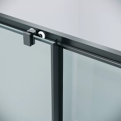 Душевой уголок Grossman Cosmo 120.K33.02.1370.21.00 130x70 профиль черный матовый/стекло прозрачное