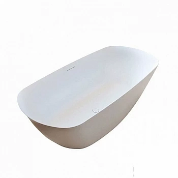 Ванна из искусственного камня Riho Bilo 165x77 B128001105 белая матовая